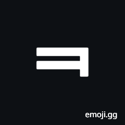 Double Stroke Not Sign Symbol