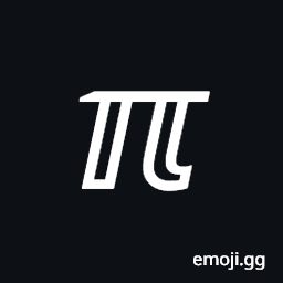 Double-Struck Small Pi Symbol