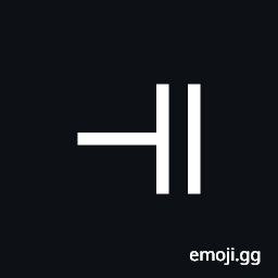 Double Vertical Bar Left Turnstile Symbol