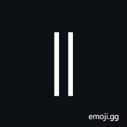Double Vertical Line Symbol