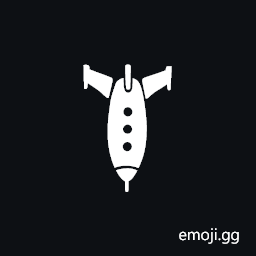 Downwards Rocket Symbol