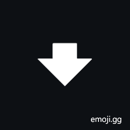 Downwards Squared Arrow Symbol