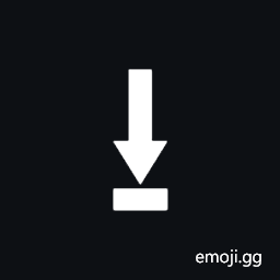 Downwards Triangle-Headed Arrow To Bar Symbol