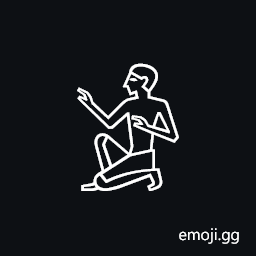 Egyptian Hieroglyph A003 Symbol