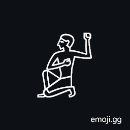 Egyptian Hieroglyph A008 Symbol