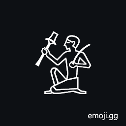 Egyptian Hieroglyph A011 Symbol