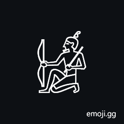 Egyptian Hieroglyph A012 Symbol