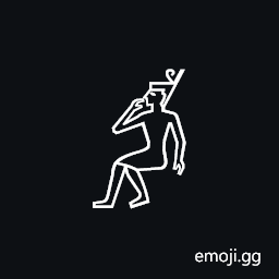 Egyptian Hieroglyph A018 Symbol