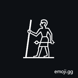 Egyptian Hieroglyph A022 Symbol