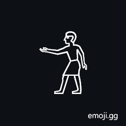 Egyptian Hieroglyph A026 Symbol