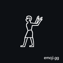 Egyptian Hieroglyph A031 Symbol