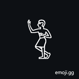 Egyptian Hieroglyph A032a Symbol