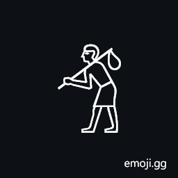 Egyptian Hieroglyph A033 Symbol