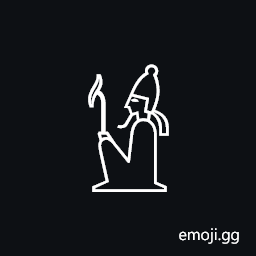 Egyptian Hieroglyph A043a Symbol