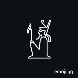 Egyptian Hieroglyph A045a Symbol