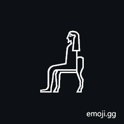 Egyptian Hieroglyph A050 Symbol