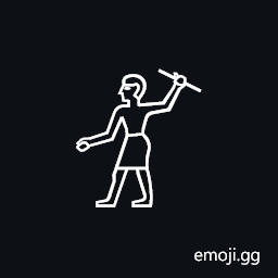 Egyptian Hieroglyph A059 Symbol