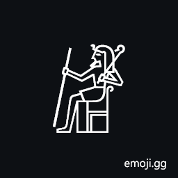 Egyptian Hieroglyph A063 Symbol