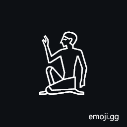 Egyptian Hieroglyph A069 Symbol