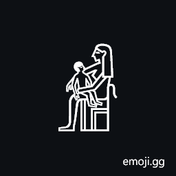 Egyptian Hieroglyph B006 Symbol
