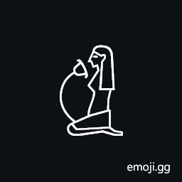 Egyptian Hieroglyph B008 Symbol