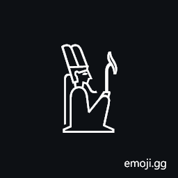 Egyptian Hieroglyph C013 Symbol