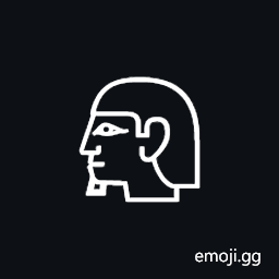 Egyptian Hieroglyph D001 Symbol