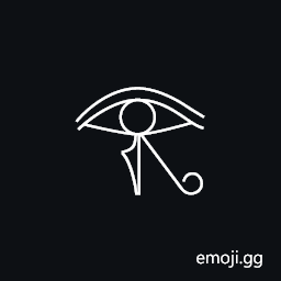 Egyptian Hieroglyph D010 Symbol