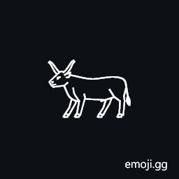 Egyptian Hieroglyph E001 Symbol