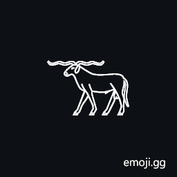 Egyptian Hieroglyph E011 Symbol