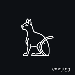 Egyptian Hieroglyph E013 Symbol