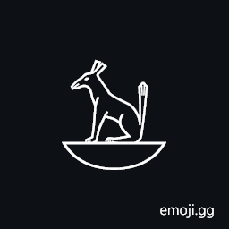 Egyptian Hieroglyph E020a Symbol