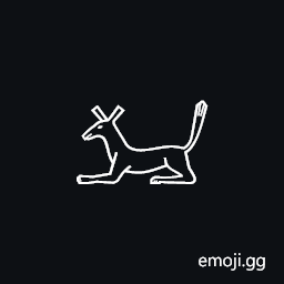 Egyptian Hieroglyph E021 Symbol
