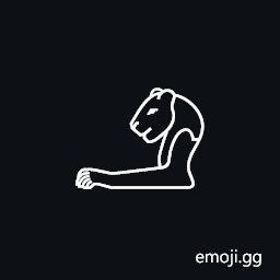 Egyptian Hieroglyph F004 Symbol