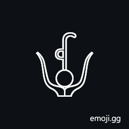 Egyptian Hieroglyph F015 Symbol