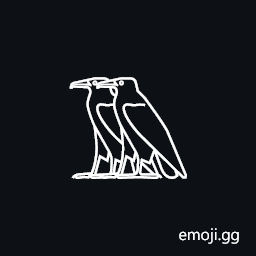 Egyptian Hieroglyph G002 Symbol