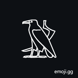 Egyptian Hieroglyph G003 Symbol