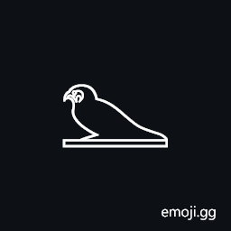 Egyptian Hieroglyph G011 Symbol