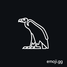 Egyptian Hieroglyph G014 Symbol