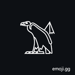 Egyptian Hieroglyph G015 Symbol