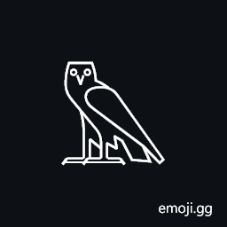 Egyptian Hieroglyph G017 Symbol