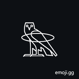 Egyptian Hieroglyph G020a Symbol