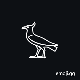 Egyptian Hieroglyph G023 Symbol