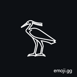 Egyptian Hieroglyph G031 Symbol