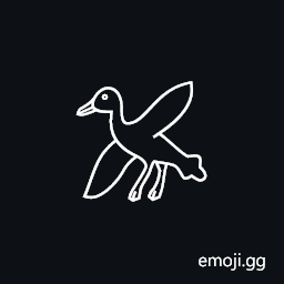 Egyptian Hieroglyph G040 Symbol