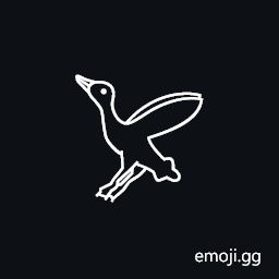 Egyptian Hieroglyph G041 Symbol