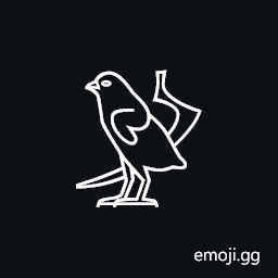 Egyptian Hieroglyph G046 Symbol