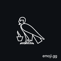 Egyptian Hieroglyph G053 Symbol