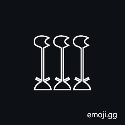 Egyptian Hieroglyph M012b Symbol