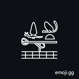 Egyptian Hieroglyph Nu014 Symbol